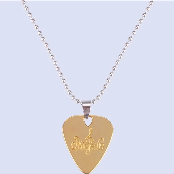 Guitar pick necklace - Picture 1 of 1
